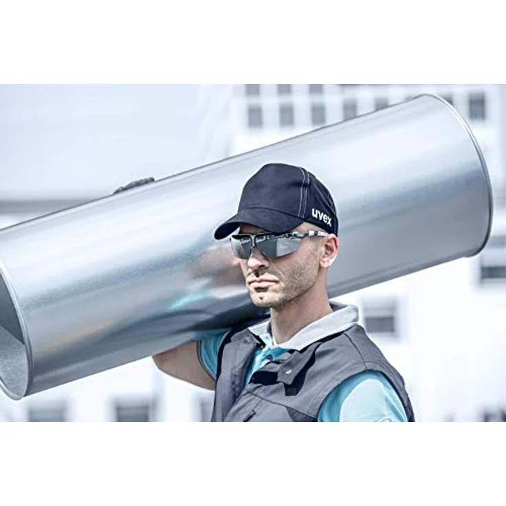 Uvex U-Cap Sport Anstoßkappe - Langer Schirm - Schwarz - 55-59 cm 55-59 cm – Bild 6