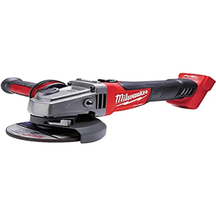 Milwaukee M18 CAG 125 X-0 - 18 V Li-Ion Akku 125 mm Winkelschleifer Solo - nur das Gerät, ohne Akku, Lader, Koffer 125 mm Akku