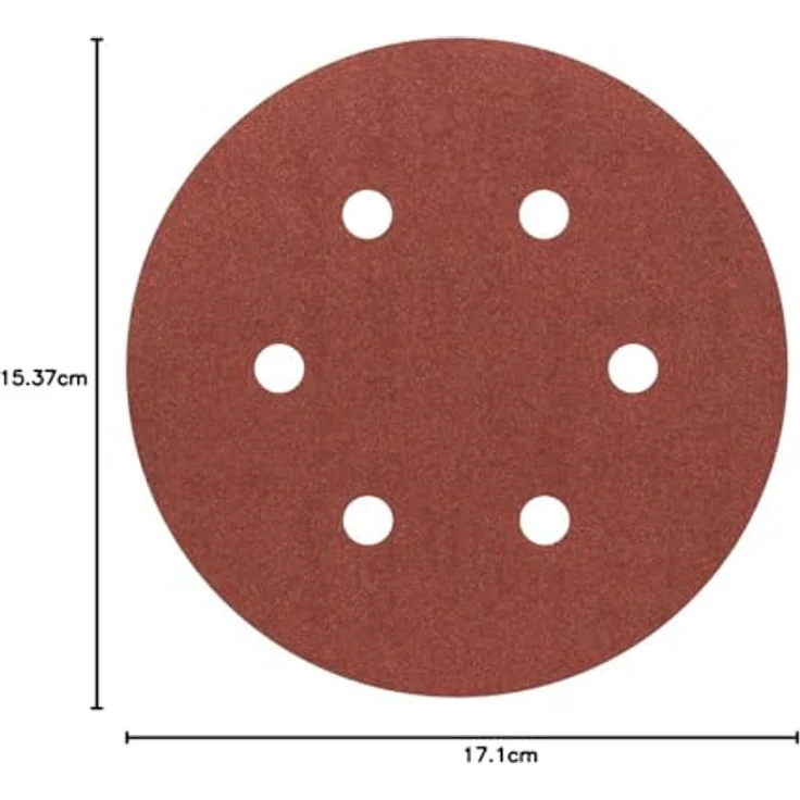 Bosch Professional Schleifblatt für Exzenterschleifer Holz und Farbe (5 Stück, Ø 150 mm, Körnung 180, C430) – Bild 8