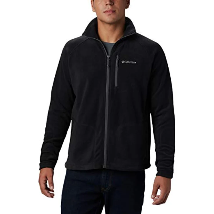 Columbia Winterjacke Fast Trek II Full Zip Fleece, Klassische Passform, Sicherheitstasche, Schwarz – Bild 2