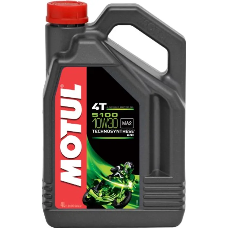 Motul 104063 5100 4T, 10 W-30, 4 L, 300x234x114