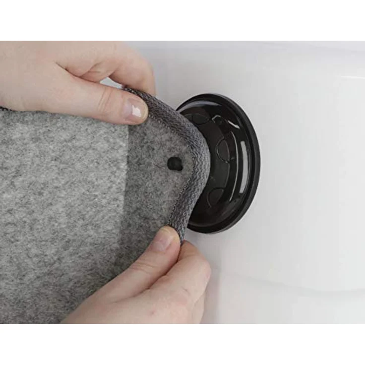 Kerbl Maxi-Pet 81628 Fensterliegebett Filzino, 70 x 26 x 26 cm, grau – Bild 3