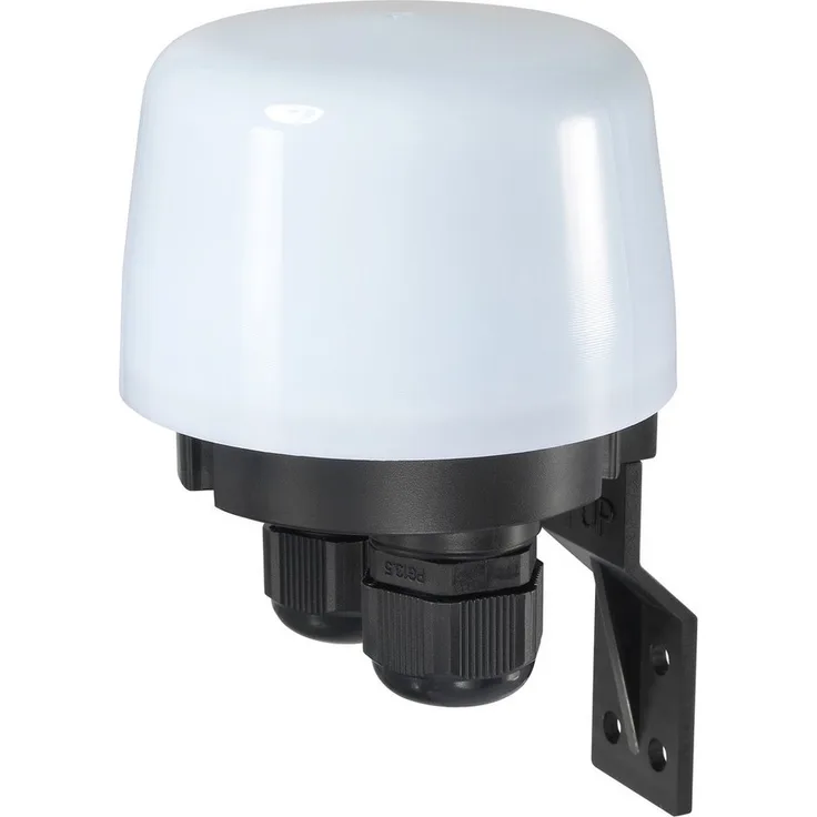 Sygonix Dämmerungsschalter SY-5836544 Weiß, Schwarz 230 V/AC 1 Schließ, automatische Steuerung von Beleuchtungsanlagen