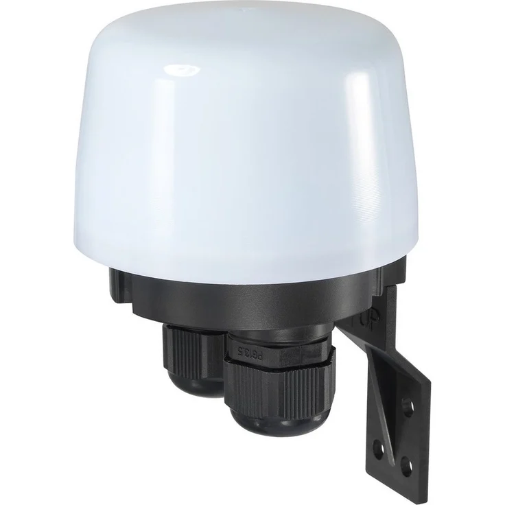 Sygonix Dämmerungsschalter SY-5836544 Weiß, Schwarz 230 V/AC 1 Schließ, automatische Steuerung von Beleuchtungsanlagen – Bild 1