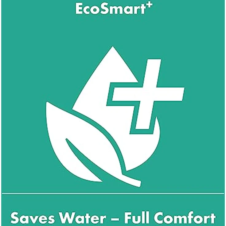 hansgrohe Tecturis E - Waschtischarmatur Unterputz für Wandmontage mit Ablauf, Wasserhahn Bad mit Auslauf Länge 22,5 cm, Mischbatterie Waschbecken wassersparend (EcoSmart+), Brushed Bronze – Bild 3