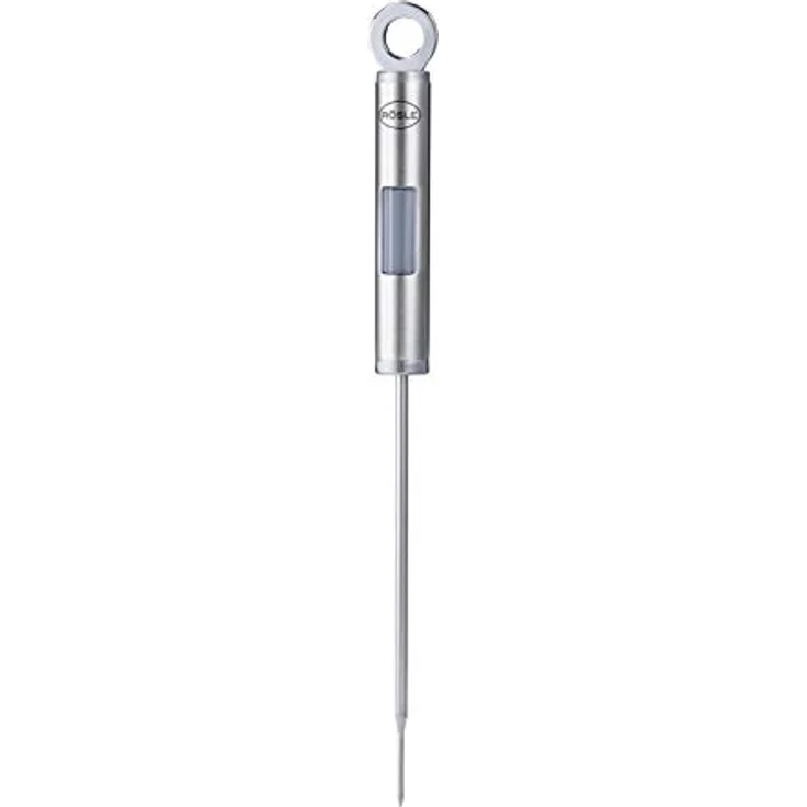RÖSLE Gourmetthermometer, Edelstahl 18-10, Länge 21,5 cm, beleuchtete Anzeige in °C und °F – Bild 4
