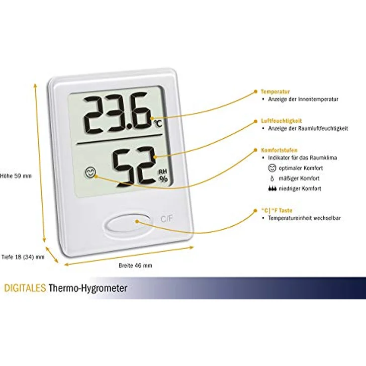 TFA Dostmann Thermo-Hygrometer – Bild 2