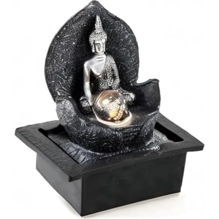 Zimmerbrunnen Silver Buddha – Bild 4