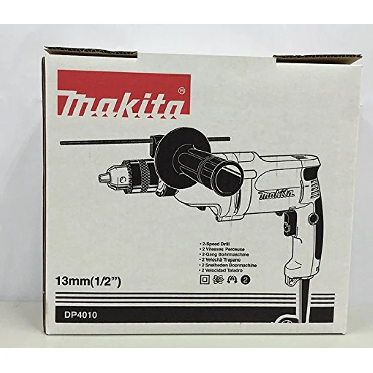 Makita DP4010, Bohrmaschine 720 W mit elektronischer Steuerung und Aluminium-Getriebegehäuse, 2,3 kg – Bild 7