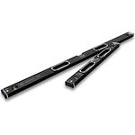 Stabila Wasserwaagen-Set 196-2 Dark Shadow, 2-teilig: 61 cm, 122 cm, Anthrazit-Mattbeschichtung