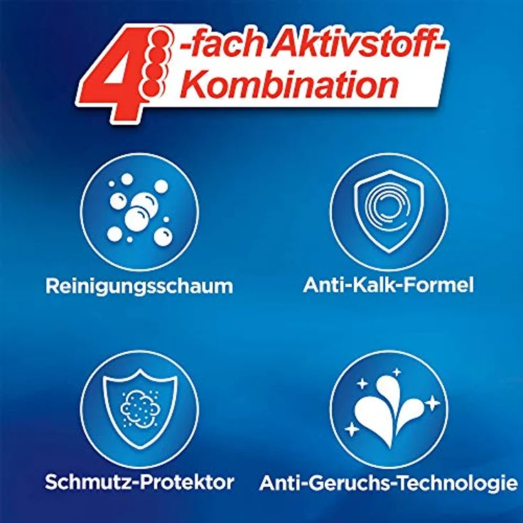 WC Frisch WC-Stein Violett Magnolie, 4-fach Aktivstoff-Kombination mit Geruchs-Stopp Effekt, für bis zu 250 Spülungen – Bild 4