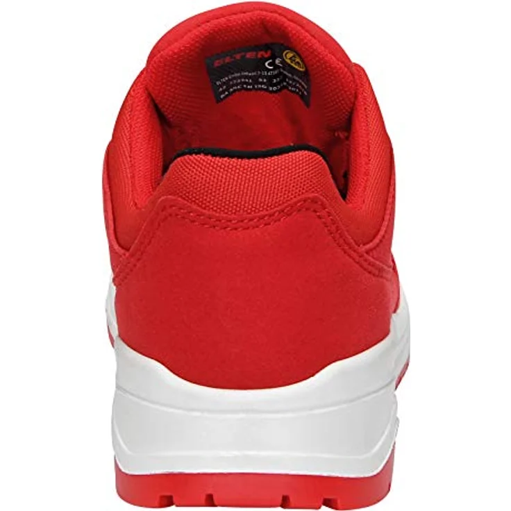 ELTEN MAVERICK red Low ESD S3 723341, Arbeitsschuh mit Stahlkappe und ESD PRO black Einlegesohle – Bild 3