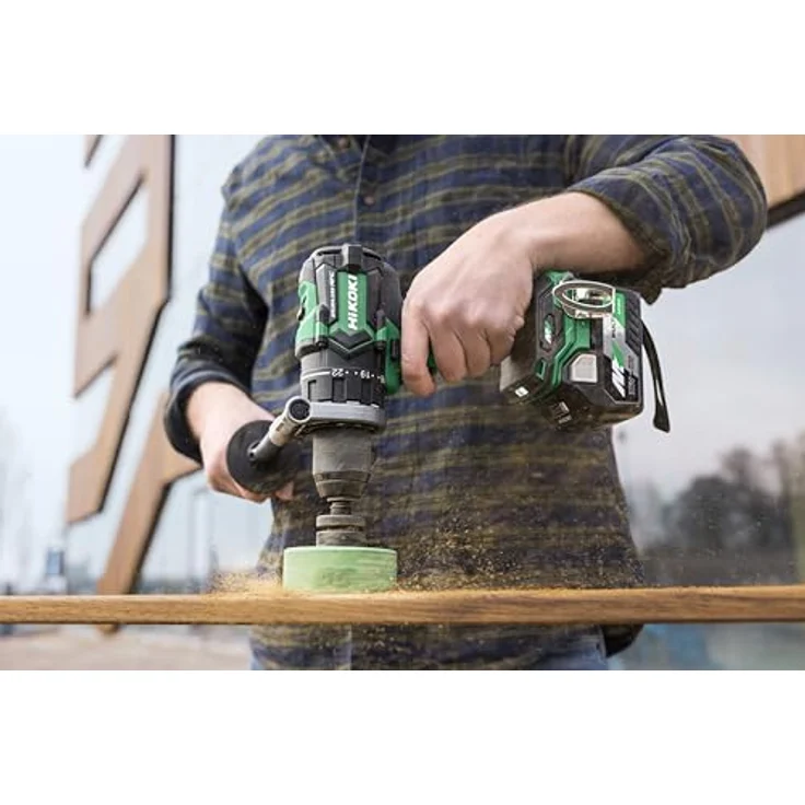 Hikoki Akku Bohrschrauber DS36DCW2Z 36V 155Nm Bürstenloser Motor Akkuschrauber Akku Bohrmaschine - Robustes Aluminium-Gehäuse, 22 fache Drehmoment-Einstellungen, LED-Beleuchtung – Bild 5