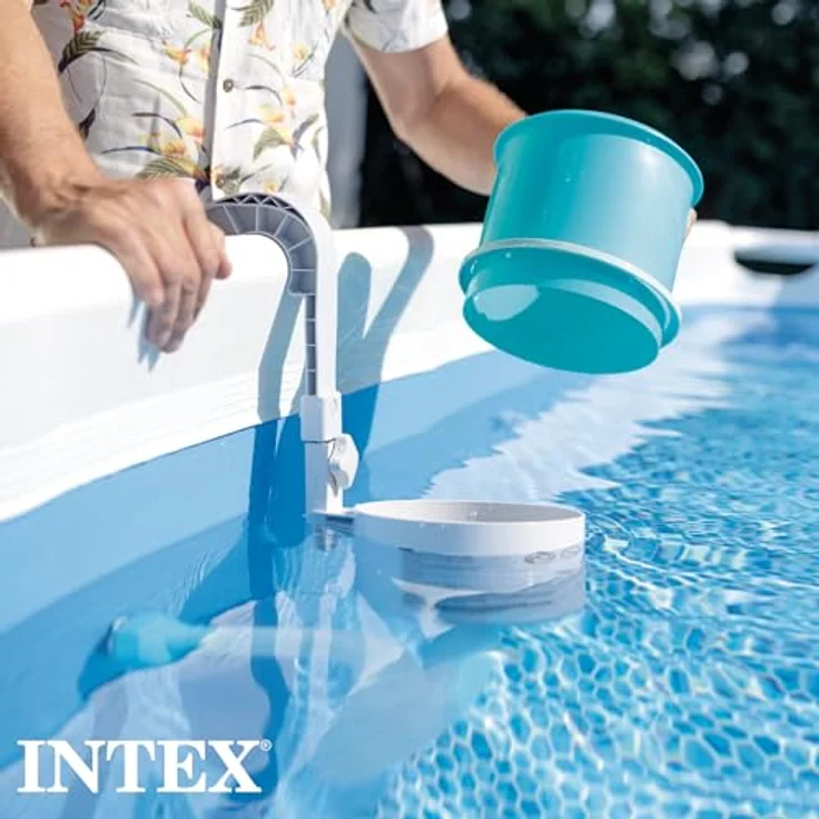 Intex Surface Skimmer - Deluxe Wandmontage-Oberflächenskimmer - Einhängeskimmer - Ø 16 cm – Bild 6