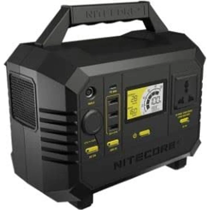 Nitecore Powerstation NES500-144000mAh, USB-A, USB-C, 230V und 12V-Ausgänge – Bild 2