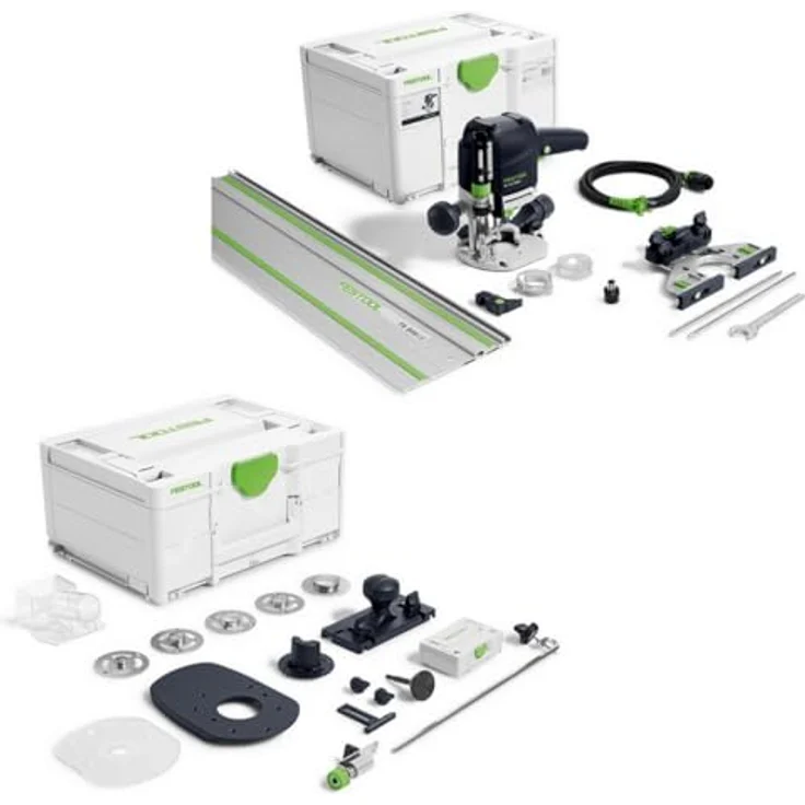 Festool Oberfräse OF 1010 REBQ-FS-Set, handlich und gut ausleuchtbar, im Systainer – Bild 1