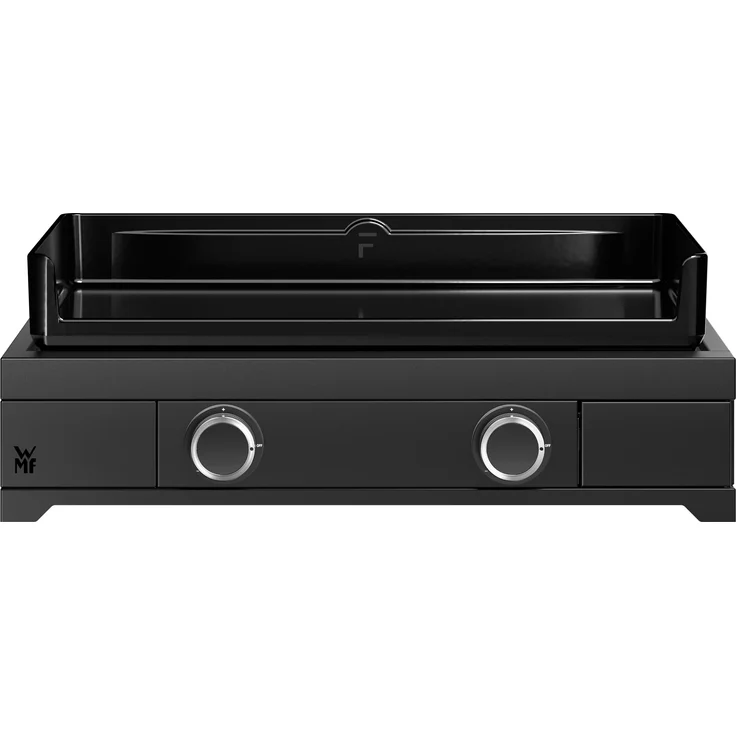 WMF Gasgrill Plancha Edition 60G, 6300 W, 61 x 40 cm Grillfläche, Stahl/Gusseisen, schwarz