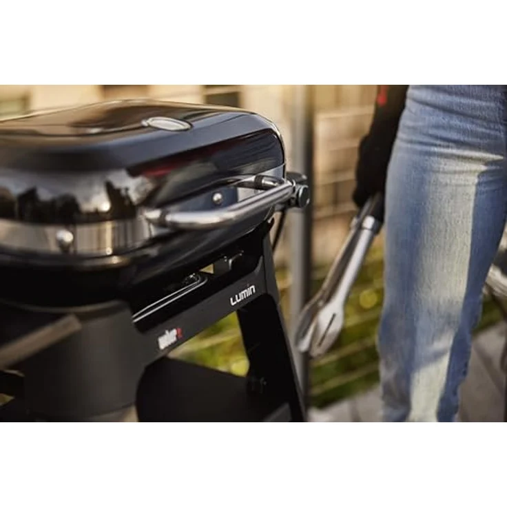 Weber Lumin Compact Elektrogrill mit Stand schwarz – Bild 7