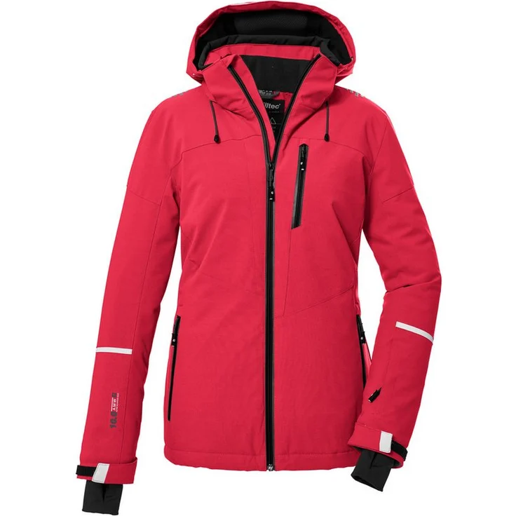 "Killtec Skijacke KSW 81 WMN Ski Jacke mit Schneefang und atmungsaktivem Material, schwarz" – Bild 1