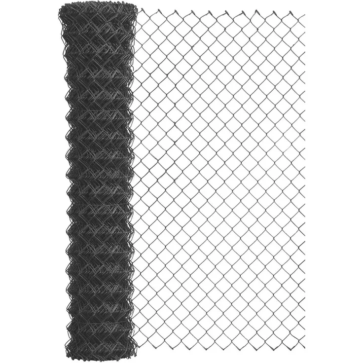 Alberts Maschendraht-Geflecht | anthrazit | Höhe 150 cm | Länge 15 m 
(604660)