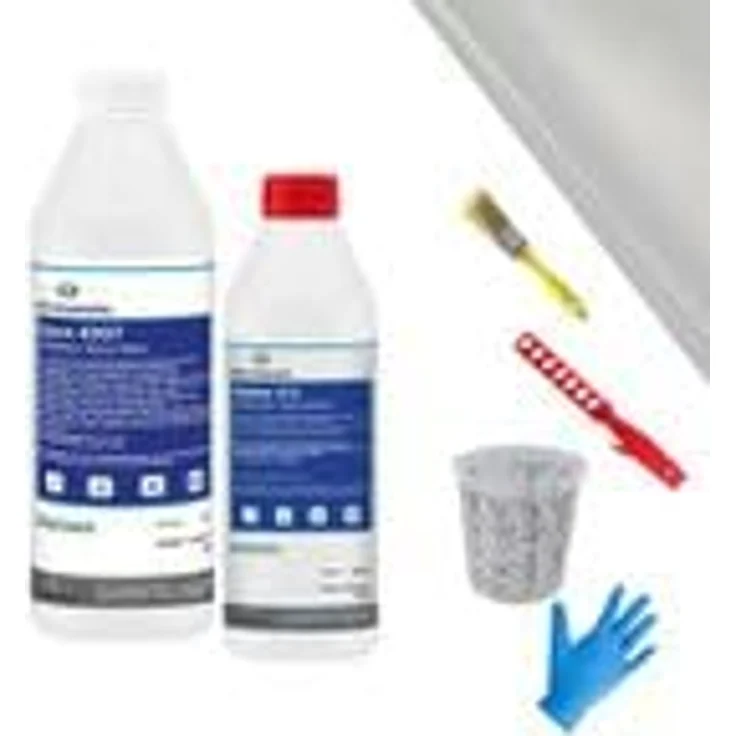 DD Composite Epoxidharz Reparaturset 1,5kg mit 5m² Glasfilamentgewebe, lösemittelfrei, hohe Haftung, für Fahrzeugbau, Modellbau und Kunsthandwerk – Bild 9