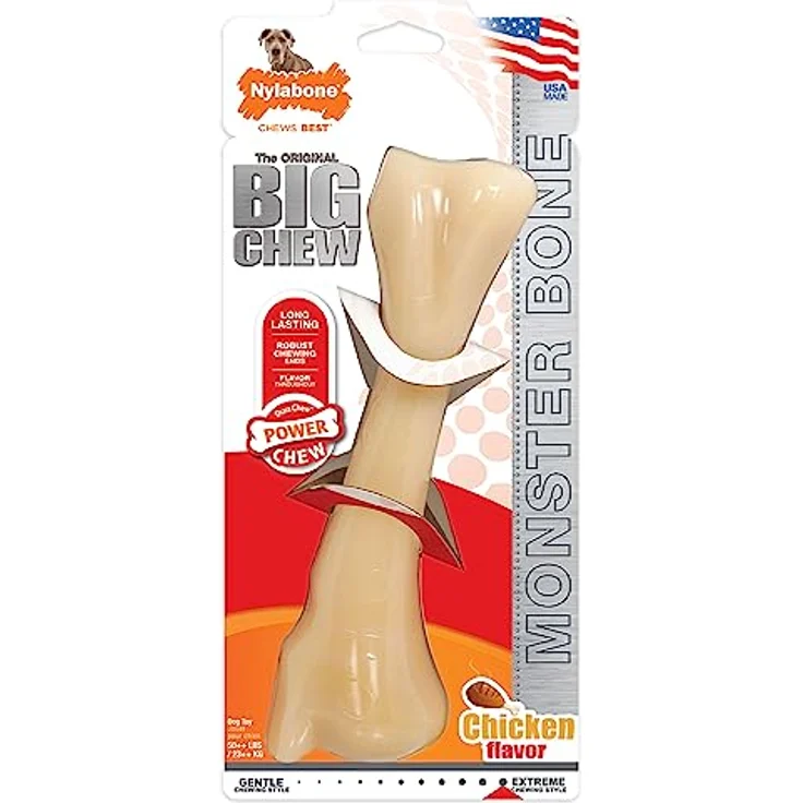 Nylabone Extreme Chew Bone Kipsmaak, Hundespielzeug – Bild 2
