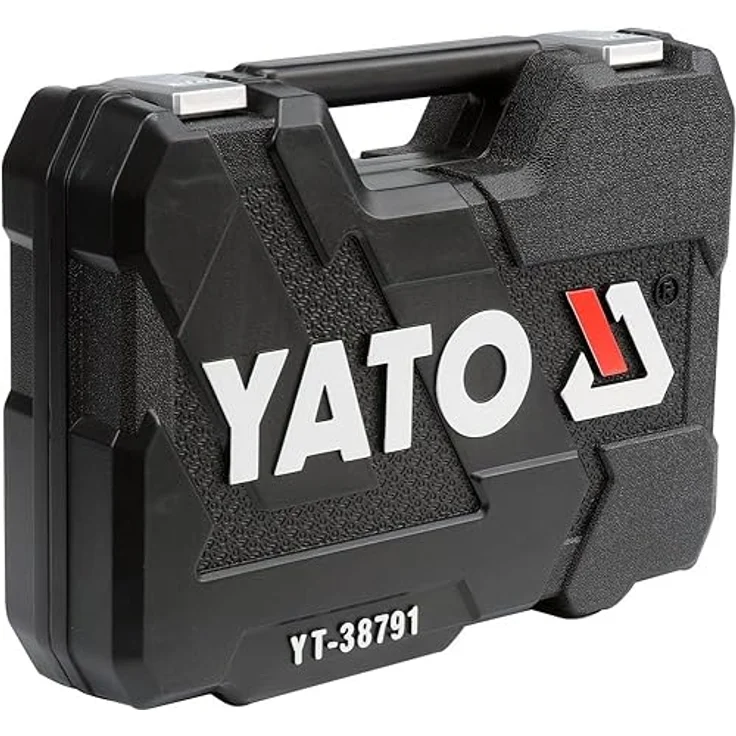 Yato yt-38791, Steckschlüssel-Satz 1/4" und 1/2", 108-teilig im praktischen Werkzeugkoffer – Bild 5