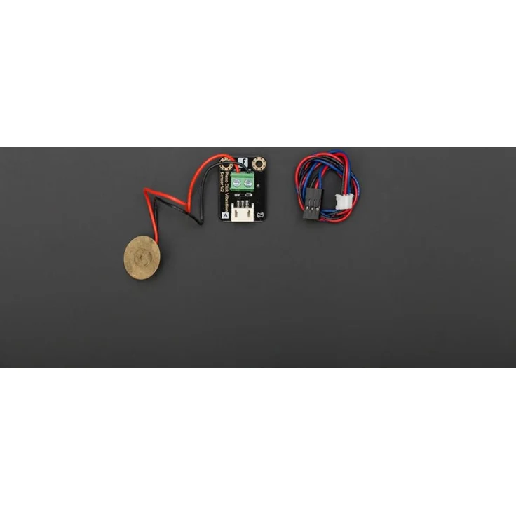 DFRobot Bewegungsmelder DFRobot Gravity Digitaler Piezo-Scheiben-Vibrationssensor, analog, 3.3V bis 5V, gold