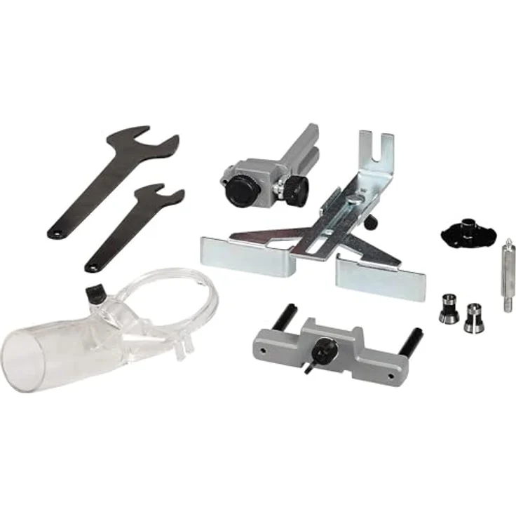 Einhell Professional Akku-Oberfräsen-Kantenfräsen-Set TP-RO 18 Set Li BL-Solo Power X-Change (18 V, Brushless, Frästiefen-Feineinstellung, inkl Zubehör+Tasche, ohne Akku) – Bild 3