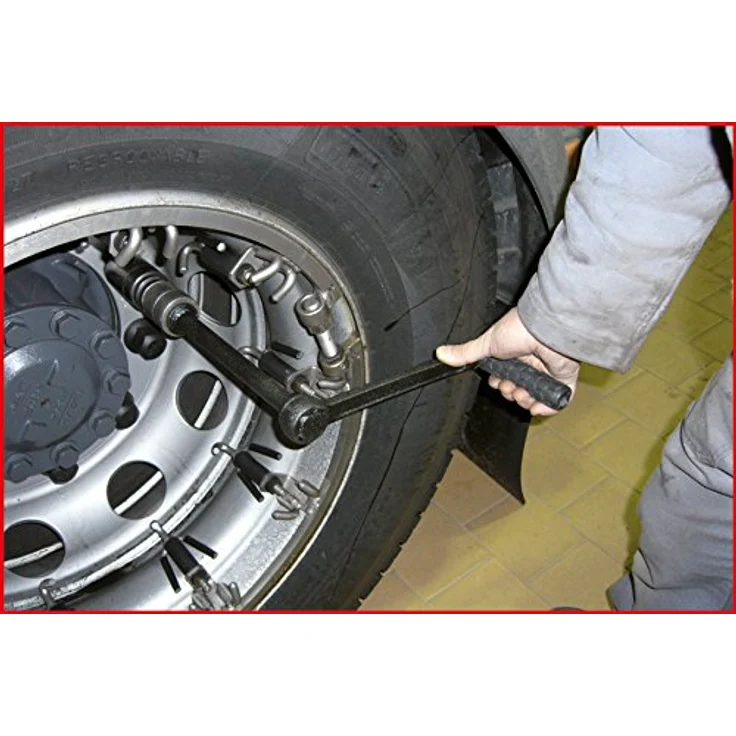 KS Tools 516.1155, Drehmomentschlüssel mit max. 4000 Nm, 1" Vierkantantrieb, inklusive Kunststoffkoffer und Abstützvorrichtung – Bild 7