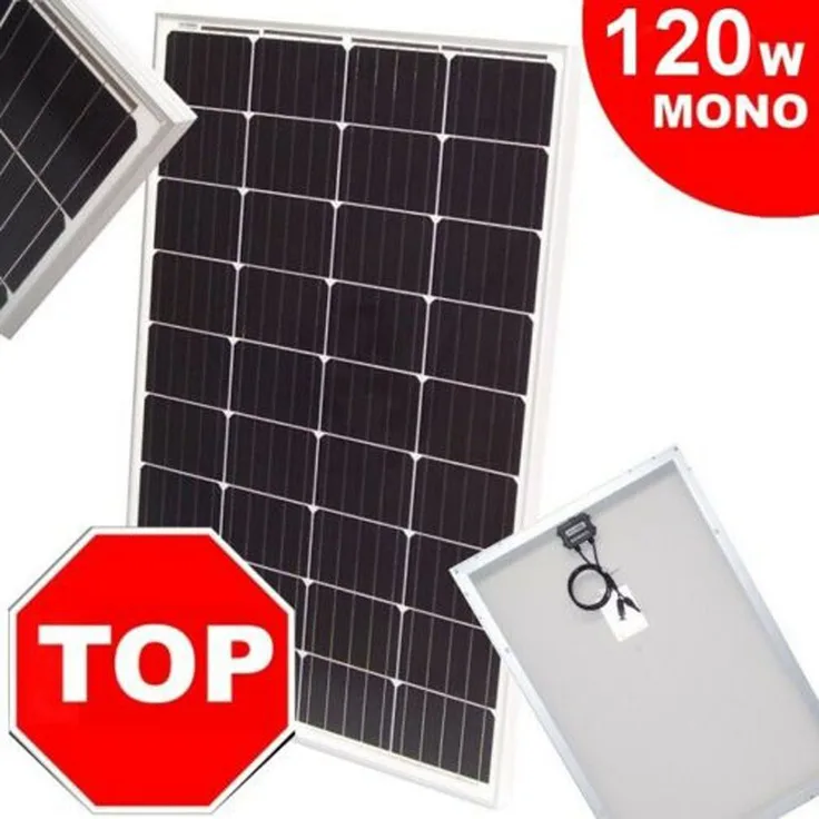 Apex Solarmodul Solarpanel 56419 MONOkristallin 120W 12V