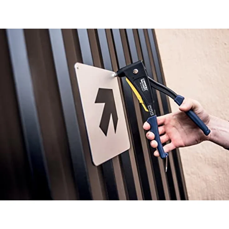 Rapid Blindnietzange RP40 Multi Koffer inkl. 150 Nieten und 3 Bohrern, für ALU und Edelstahlniete von 3,2 - 4,8 mm – Bild 5