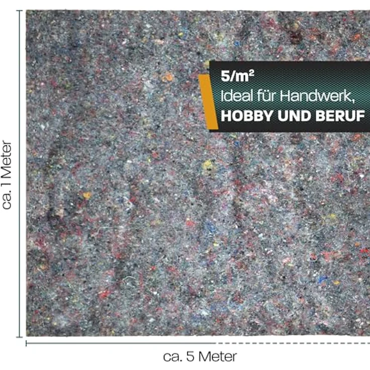 Hinrichs Malervlies 5 m - 180 g-m² – Bild 2
