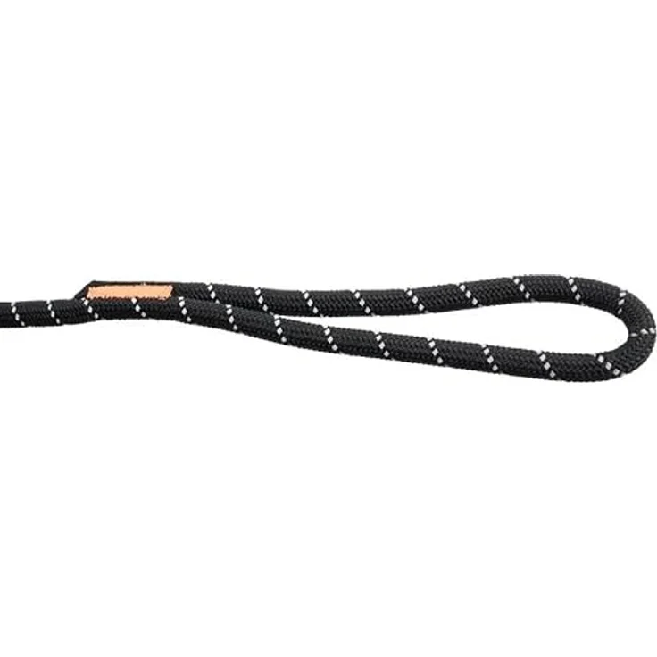 Non-stop dogwear Rock Leash, stabile Seil-Leine aus 100 % recyceltem Polyester, 1.80 m lang, mit Drehverschluss und reflektierenden Fäden – Bild 4