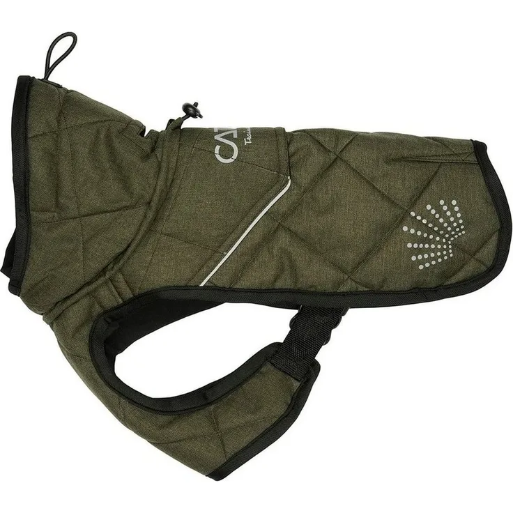 CATAGO Hundemantel Fir-Tech Trainer, wasserdichte Dog Jacke mit FIR-Tech Auskleidung, grün