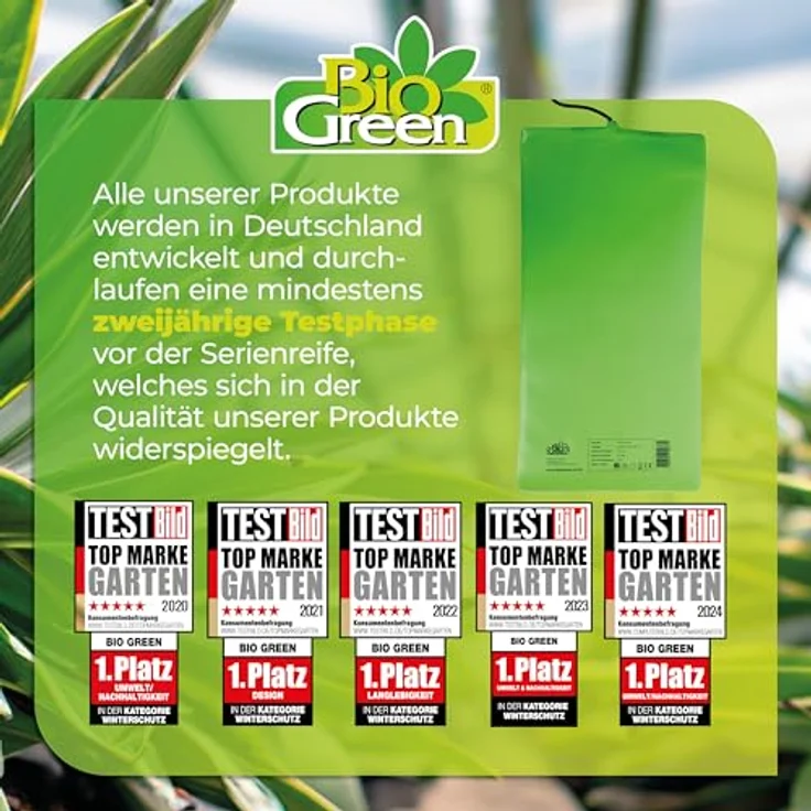 Bio Green Bio Green Anzucht Wärmeplatte, grün, flexibel, 30 x 60 cm, – Bild 7