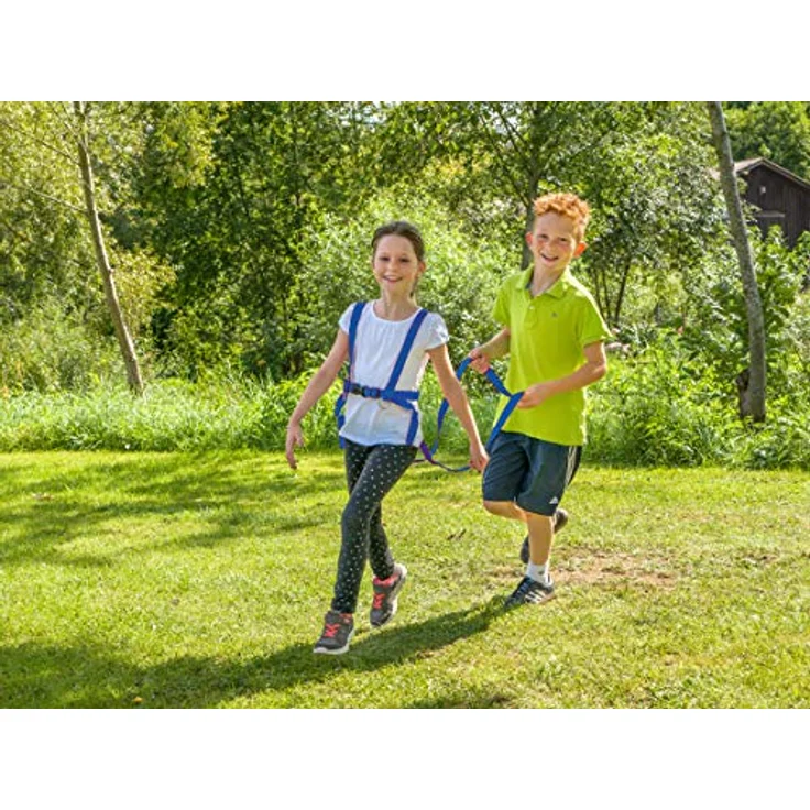 Betzold Sport Pferdegeschirr für Kinder, strapazierfähiges Nylon, verstellbar, inklusive Karabiner und Schnellverschluss – Bild 8