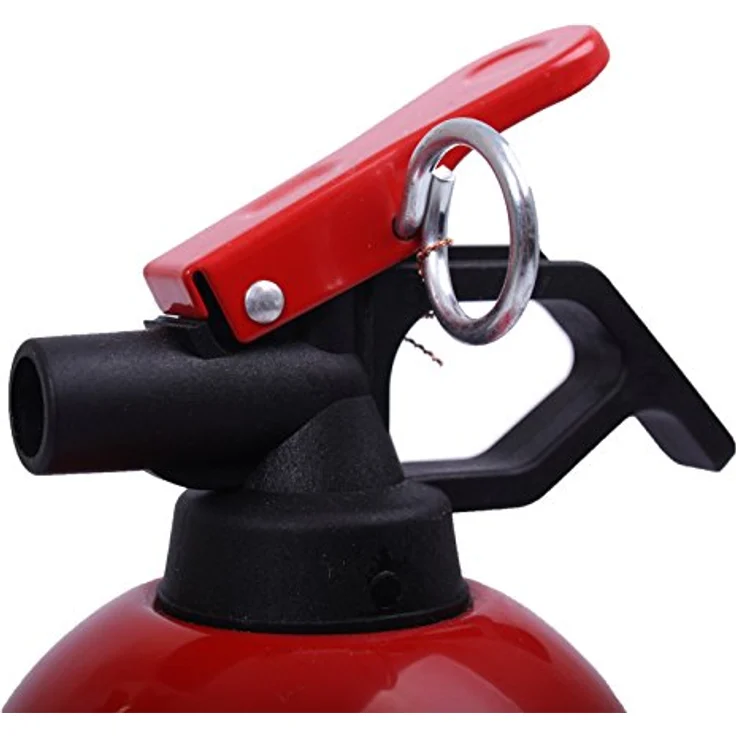 2 x Autofeuerlöscher Pulver mit Manometer GP-1X ABC 1 kg mit Halterung - Exdinger – Bild 5