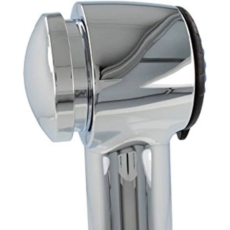 HANSA Umstellhandbrause für Küchenarmaturen Hansamix 59912723, Niederdruck, verchromt, mit Strahlregler und austauschbarem Perlator – Bild 3