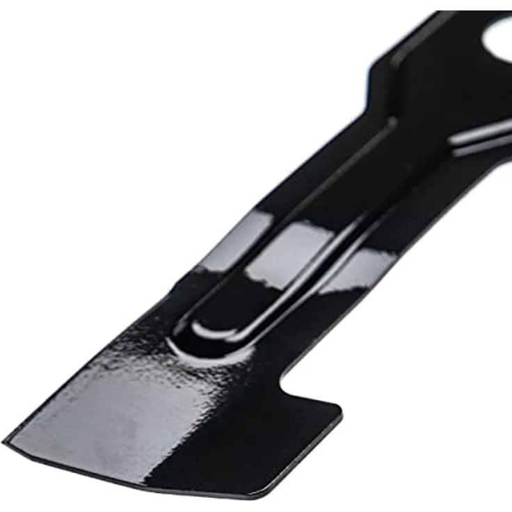 vhbw Ersatz-Messer kompatibel mit Makita 7290888, BLM430, DLM430, DLM431, DLM431Z Rasenmäher - Ersatzklinge, Schwarz – Bild 2