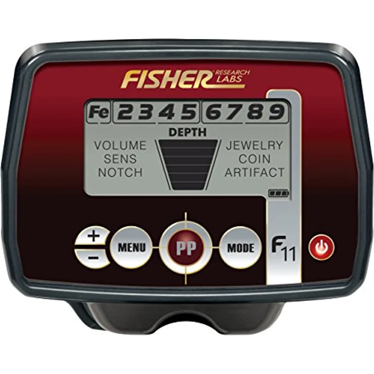 Fisher F11 Metalldetektor, Einsteigerfreundlich mit Pinpoint-Funktion und 9 Stufen Diskriminierung – Bild 2