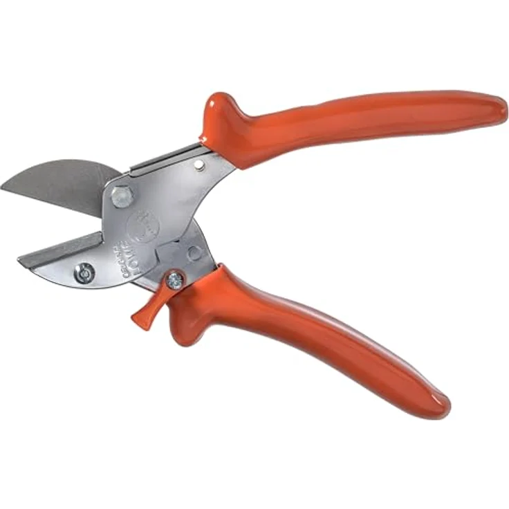 Original Löwe 5 Profi Amboss Gartenschere 5.104 mit rostfreier und antihaftbeschichteter Stahlklinge - handliche und kleine Ambossschere ideal zum Schneiden von Obstbaum Apfelbaum Kirschbaum Links- und Rechtshänder klein und mittelgroß – Bild 5