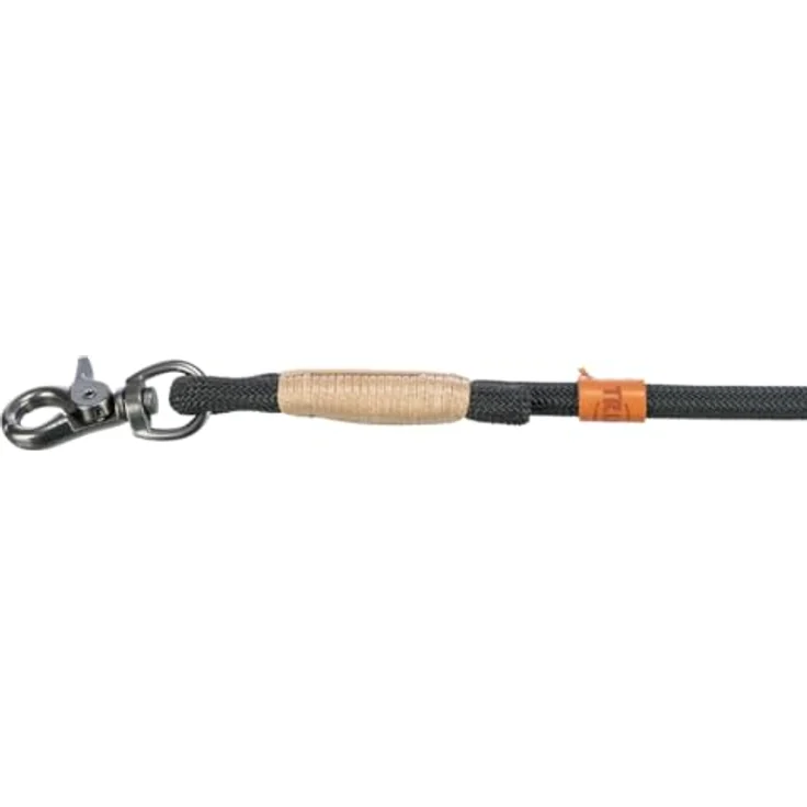 TRIXIE Hundeleine BE Nordic Leine L–XL, 1,00 m ø 13 mm in schwarz/Sand - Hundeleine mit nordischem Charme - für große bis sehr große Hunde - 17215 – Bild 2