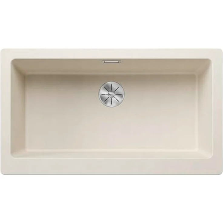 Blanco VINTERA XL 9-UF, Landhausspüle 89,6 x 51 cm mit vertikaler Frontschürze, softweiß – Bild 1