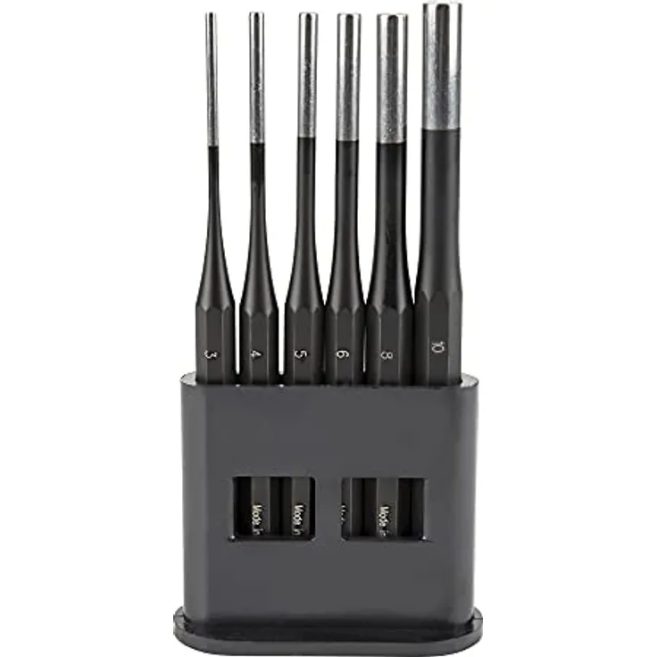 STIER Splinttreibersatz Robust+ 6-teilig, korrosionsresistent mit ergonomischem Handling und Tauchlackierung