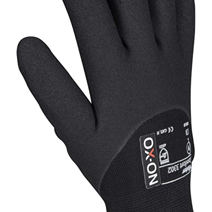 OX-ON HandschuhMan Freeze Arbeitshandschuhe Winter Thermo gefüttert, Schnittfestigkeitsstufe B (11/XXL) – Bild 5