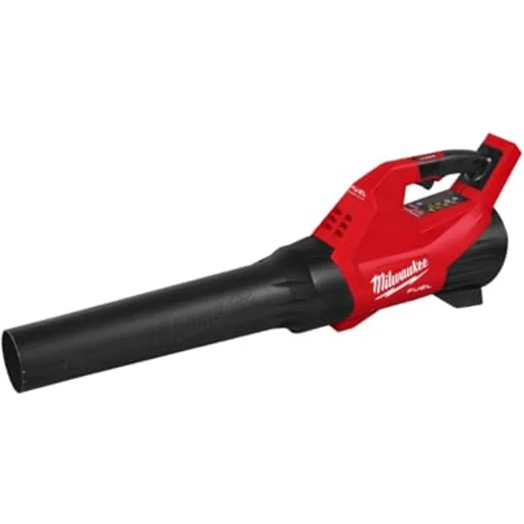 Milwaukee M18FBLG3-0 18V Akku-Bläser, bis zu 14,2 m³/min, konstante Blaskraft von 12,2 N, rot