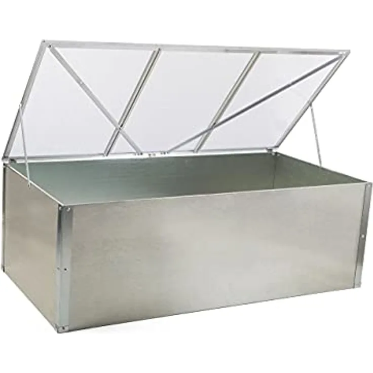 G21 Gewächshaus/Frühbeet GZ11 XL - 150 x 75 x 52 cm, Aluminiumkonstruktion in stabiler Ausführung