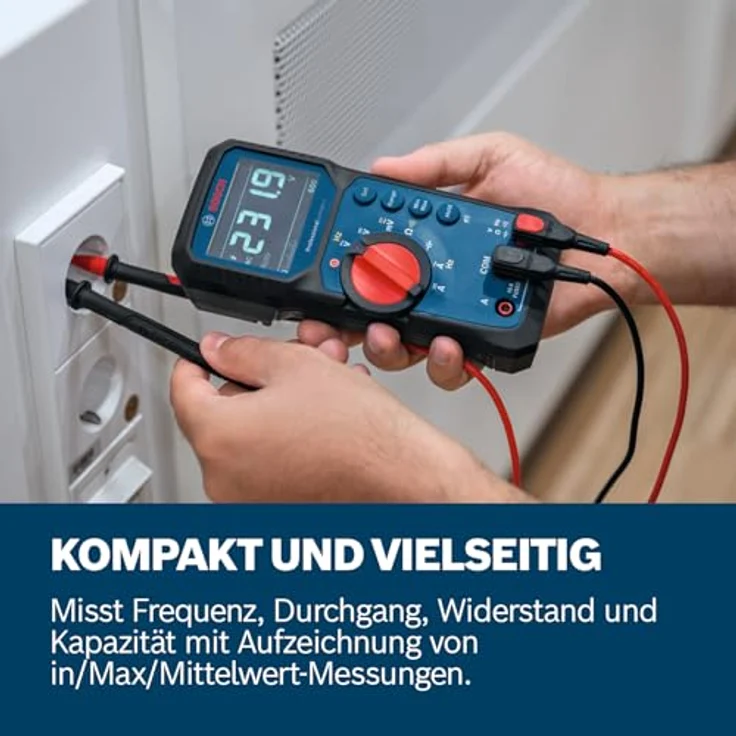 Bosch Professional GDM 600-15, Multimeter mit True RMS-Messungen, IP65, großen LCD-Display und kompaktem Design – Bild 5