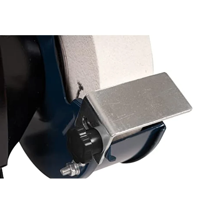 FERM Doppelschleifmaschine 250W - 150mm - Incl. P36 und P60 Schleifsteinen, Schutzbrille und Funkenfänger – Bild 6